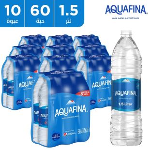 أكوافينا - مياه شرب 6 × 1.5 لتر (5+5 مجانا)