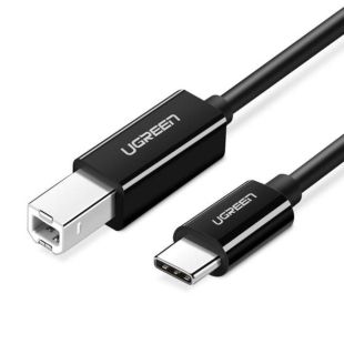 كيبل طابعة USB-C إلى USB-B 2.0 بطول 1 متر من UGREEN
