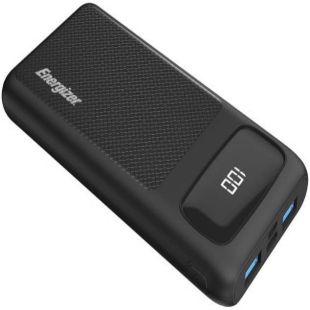 10000mAh Power Bank 20W USB-C with LCD Display Energizer