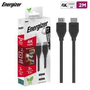 4K HDMI to HDMI Cable 2M by Energizer