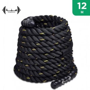 12m Training Battle Rope with Anti-Slip Handles by Hima