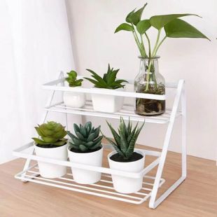 2-Level Kitchen Organizer by Taw9eel Essentials - White