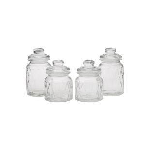 طقم بهارات زجاج 4 قطع من Karaca