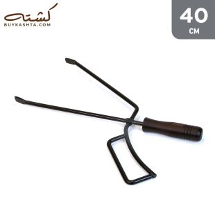 Kashta Steel Carbon Fire Tongs Length 40 cm