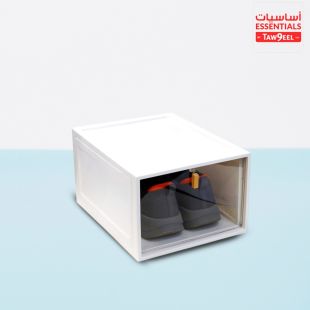 صندوق تخزين الأحذية بلاستيك من أساسيات توصيل