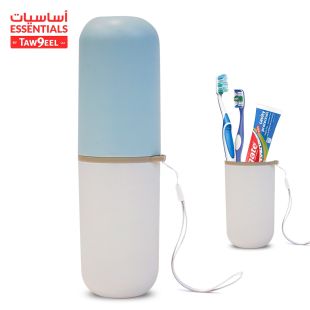 Travel Portable Toothbrush Cup by Taw9eel Essentials