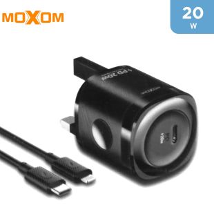 PD Fast Charger Cable 20 W - Black by Moxom
