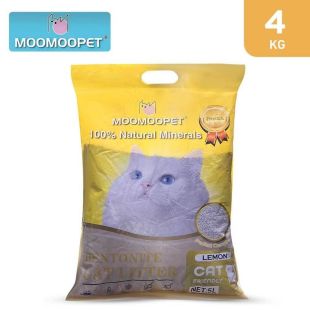 Cat Litter Moomoopet - Ball 4 KG - Lemon