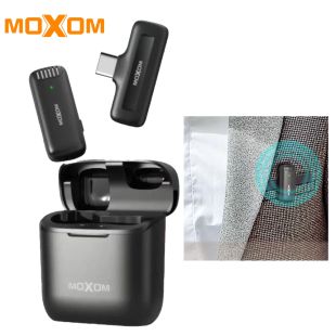 ميكروفون لاسلكي لتقليل الضوضاء - جهاز استقبال Type-C من موكسوم