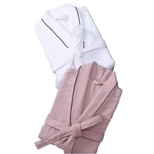 Waffle Bathrobe For Women