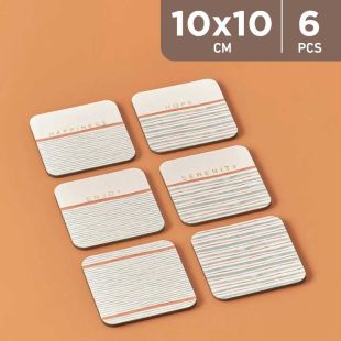 Bella Maison Serenity Coester Set of 6 10x10 cm