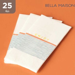مناديل سيرينيتي 33 × 33 سم - 25 حبة من Bella Maison