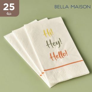 مناديل هالو 33 × 33 سم - 25 حبة من Bella Maison