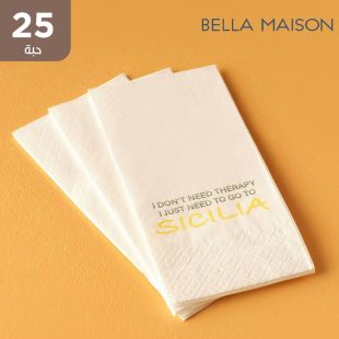 مناديل سيسيليا 33 × 33 سم - 25 حبة من Bella Maison
