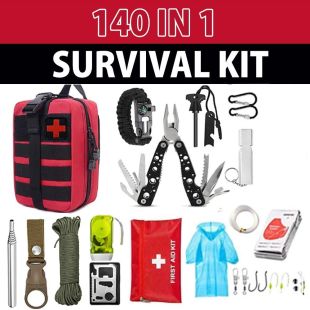 140 in 1 Camping Survival Kit