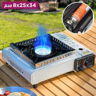موقد غاز محمول للمخيم شعلة واحدة
