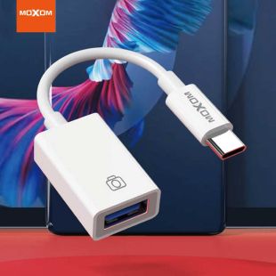 OTG Type-C to USB Fast Charging Adapter By Moxom