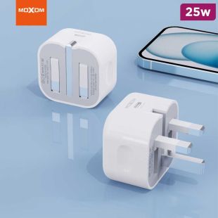 USB-C Power Adapter 25W By Moxom