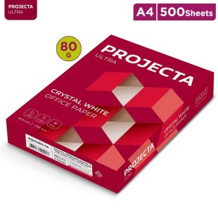 Ultra A4 Office Papers White 80 g By Projecta - 500 Sheets