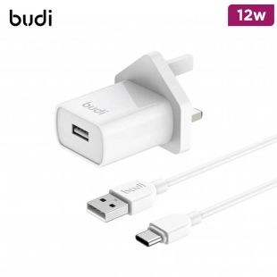12W Home Charger + Type-C Cable By Budi
