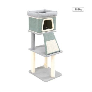 برج خدش القطط قماش 40 بوصة