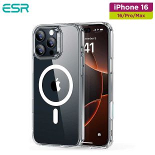HaloLock Classic Hybrid Case for iPhone 16 Series by ESR