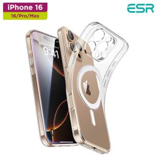 غطاء حماية زيرو هالولوك لهواتف آيفون 16 - شفاف من ESR