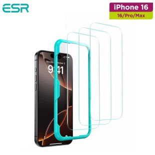 Tempered Glass Screen Protector for iPhone 16 Series by ESR
