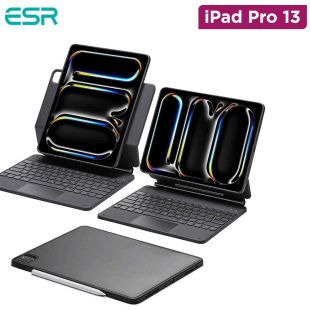 Rebound Magnetic Keyboard Case 360 For iPad Pro 13 - Black by ESR