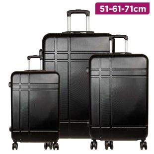 Abs Trolley Bag Black