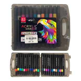 Acrylic Marker 24 Colors