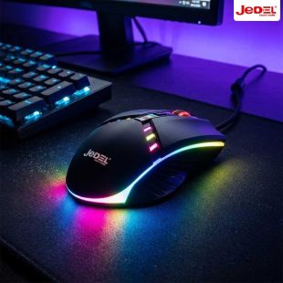 ماوس ألعاب بإضاءة RGB من Jedel