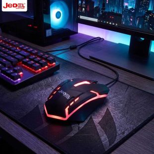 Jedel Lightweight RGB Lighting Gaming Mouse