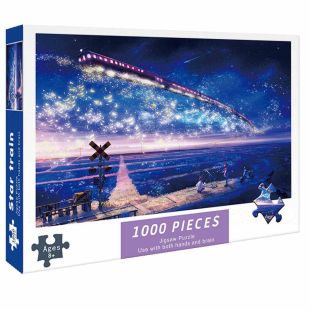 1000 Pieces Star Train Jigsaw Puzzle 75 x 50cm