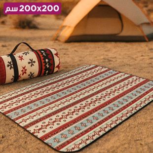 بطانية نزهة قابلة للطي 200 × 200 سم