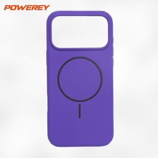 Magsafe Real Liquid Silicone Case For iPhone 17 Pro & iPhone 17 Pro Max By Powerey