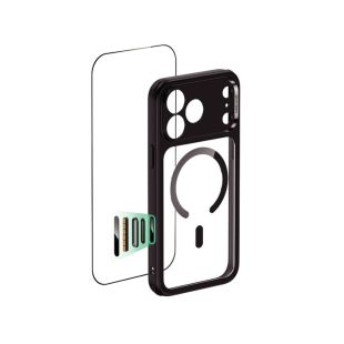 Classic Hybrid Magnetic Clear Black Case Compatible for iPhone 17 Series By ESR