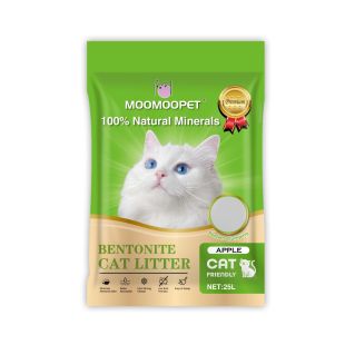 Cat Litter Moomoopet - Ball 20 KG - Apple