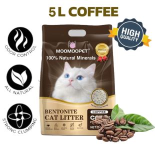 Cat Litter Moomoopet - Ball 4 KG - Coffee