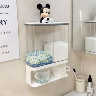 علبة تخزين منظفات جدارية مقاومة للرطوبة 31×24.5×9.5 سم