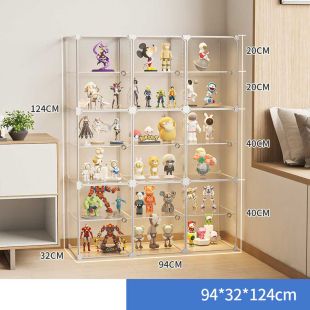 خزانة عرض مجسمات أنيقة