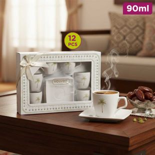 Set of 12 Arabic Coffee Cups 90 ml