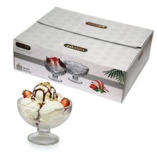 مجموعة من 6 أكواب آيس كريم 140 مل