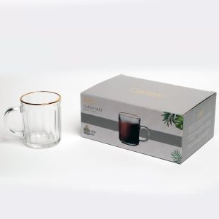 طقم أكواب شاي 6 قطع 230 مل