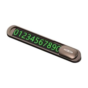 Luminous Parking Number Plate By Moxom 