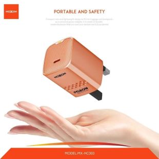 شاحن سفر من Type-C إلى Lightning قوة 20 واط من Moxom