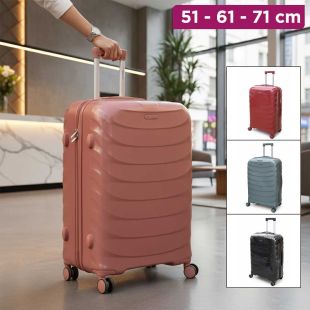 PP Trolley Hard Luggage (51, 61, or 71cm) by Royal King