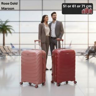 حقيبة سفر صلبة PC تروللي (51،61 أو 71 سم) من Royal King
