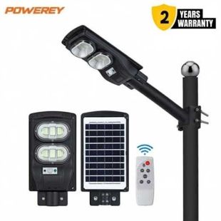 Powerey 100W Solar LED Street Light With Remote control