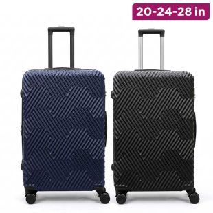 Durable ABS Travel Luggage 20, 24 or 28 in